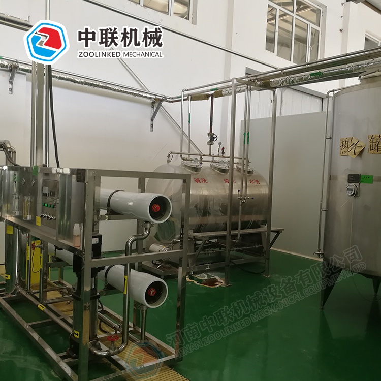 整套山藥飲料生產(chǎn)線設備